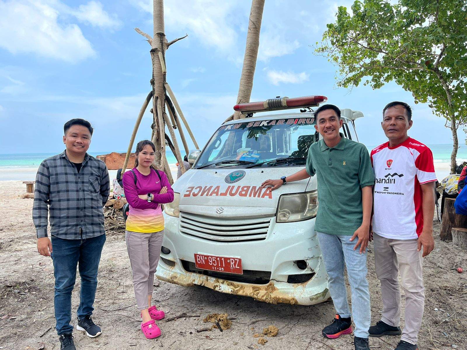 Puskesmas Sekar Biru Di Tunjuk Sebagai Tim Medis Di Acara HUT TNI Ke-79