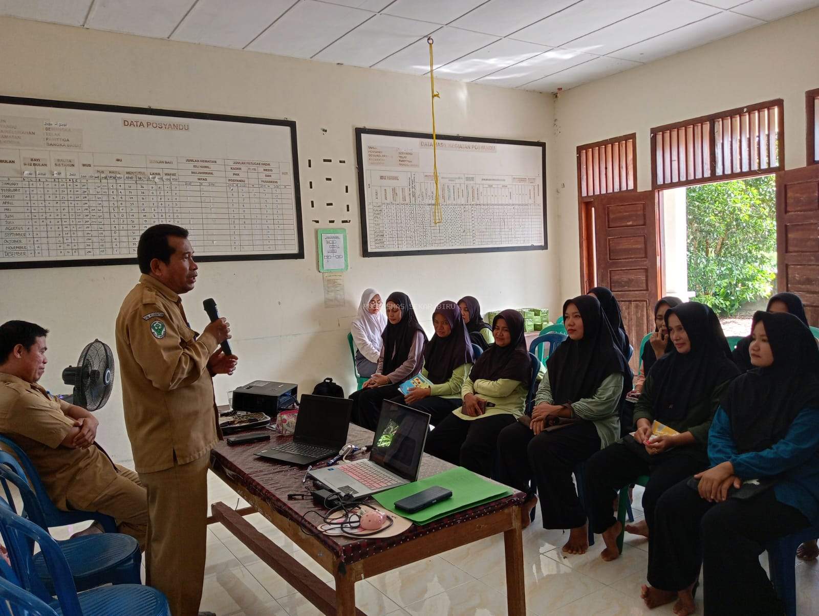 Pelatihan 25 Kompetensi Dasar Kader Posyandu Desa Telak Kecamatan Parittiga